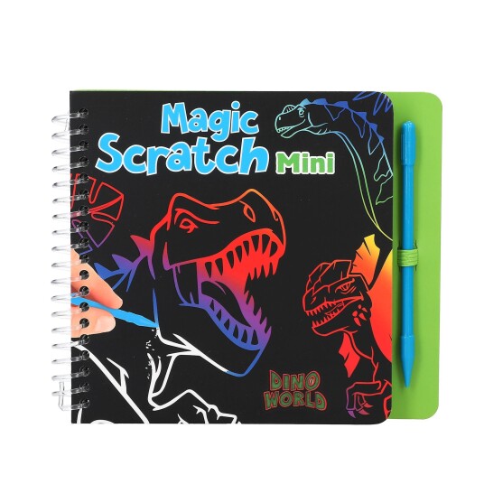 Dino World Mini Magic-Scratch Book  0412733 