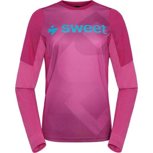 Sweet Protection Hunter II Trail Long Sleeve Dame Fuchsia S