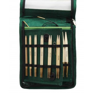 KnitPro Bamboo Udskiftelige rundpindesæt Bambus 60-80-100 cm 3-10 mm 1