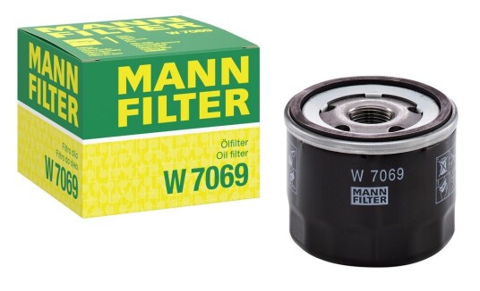 Oljefilter MANN FILTER W 7069 Oljefilter MANN FILTER W 7069