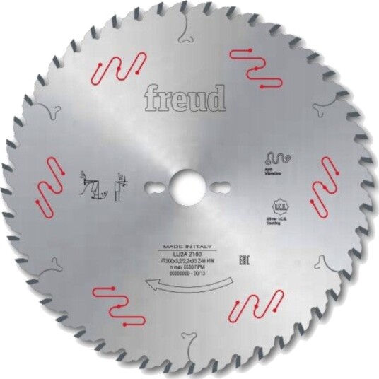 Freud LU2A 0300 Sirkelsagblad for tre, 160x20mm, 24 tenner