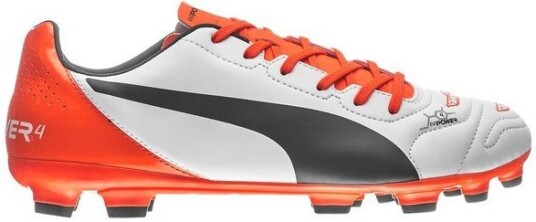 Puma  Kids evoPower 3,2 AG White/orange/Black   White/Orange 28