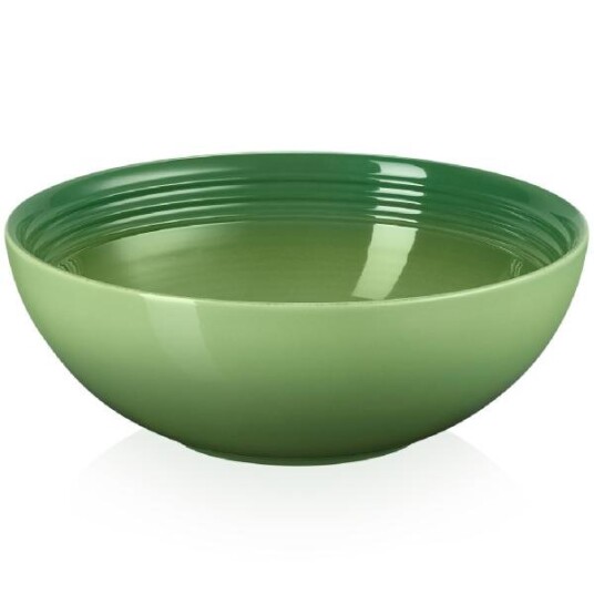 Le Creuset Signature skål 24 cm bamboo green Le Creuset Signature skål 24 cm bamboo green