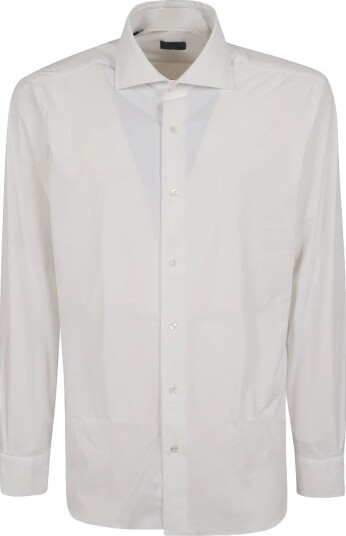 Barba Napoli Herre Skjorter Hvit 5XL, Barba Napoli Herre Skjorter Hvit 5XL,