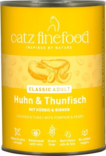 Catz Finefood Kylling & Tunfisk 24 X 400 G