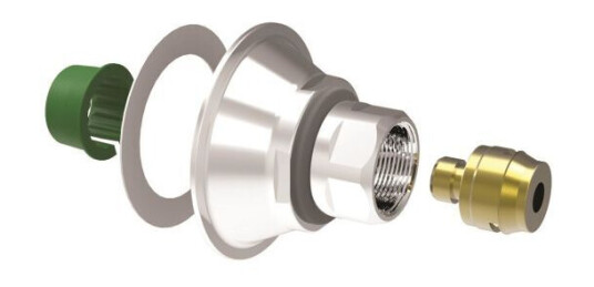 Vatette V6 Koblingsskive 15 mm rørdiameter