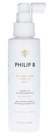Philip B Detangling Toning Mist 125 ml - pH Restorativ, Parabenfri Balsamspray for Alle Hårtyper