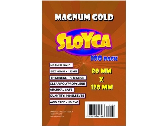 Baldar T-Skjorter Magnum Gold 80X120mm (100Stk) Sloyca Baldar T-Skjorter Magnum Gold 80X120mm (100Stk) Sloyca