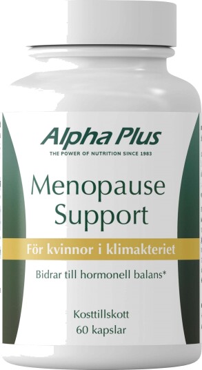 Alpha Plus Menopause Support 60 stk Alpha Plus Menopause Support 60 stk