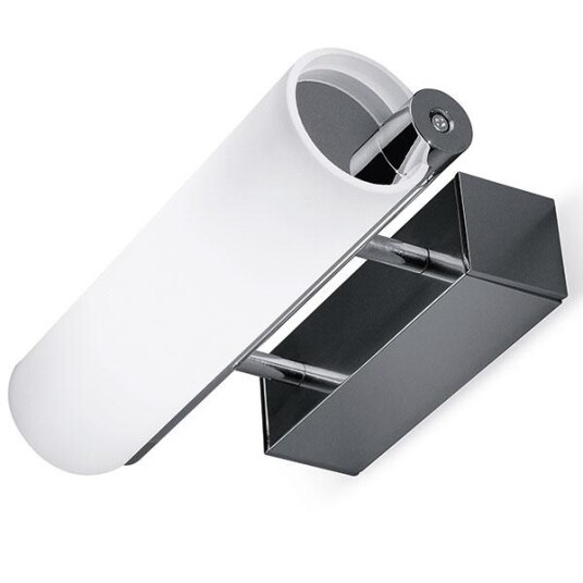 Nemo Norma 25 LED Vegglampe Krom/ Hvit
