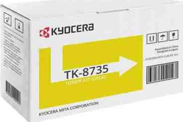 Kyocera Tk 8735Y - Gul - Original - Tonerpatron - For Taskalfa 7052Ci 7353Ci 8052Ci 8353Ci