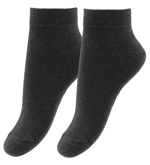 Fuzzies Ankelsokker 2 pack Svart 39/41 Sokker 39 41