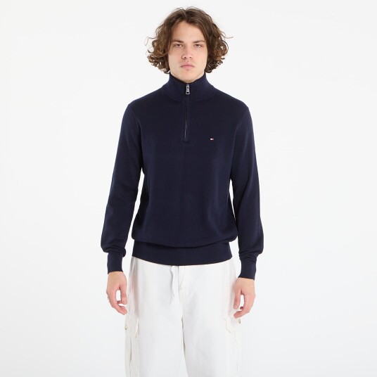 Genser Tommy Hilfiger Pima Org Ctn Cashmere Zip Mock Desert Sky L Genser Tommy Hilfiger Pima Org Ctn Cashmere Zip Mock Desert Sky L