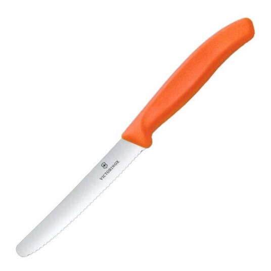 Victorinox - Swiss Classic tomat- & bordkniv 11 cm oransje