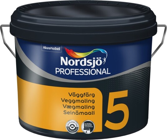 Nordsjö Professional 5 Veggmaling Bc 2,3 l