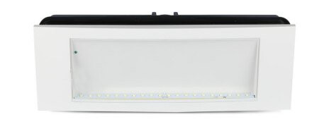 V-Tac 4W LED exit skilt - For vegg/tak/innfelt montering, 110 lumen, inkl. batteri og piktogrammer - Dimbar : Ikke dimbar, Kulør : Kald V-Tac 4W LED exit skilt - For vegg/tak/innfelt montering, 110 lumen, inkl. batteri og piktogrammer - Dimbar : Ikke dimbar, Kulør : Kald