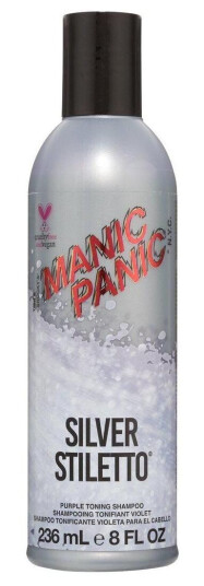 Manic Panic Silver Stiletto Lilla Fargebevarende Sjampo 236 ml for Farget Hår