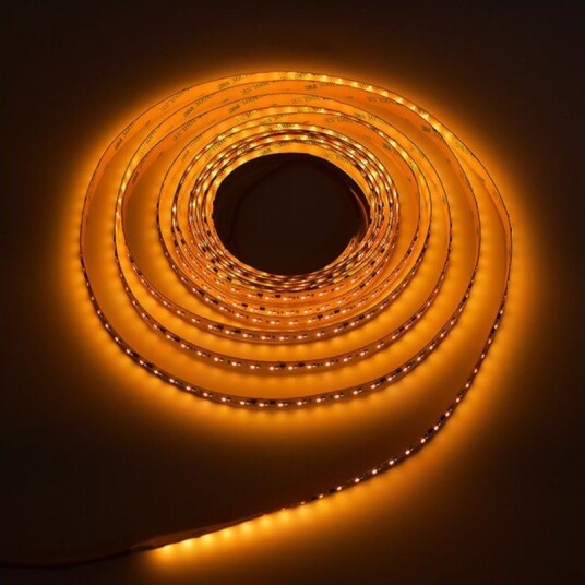 Ledlife 5m 17W/m DimToWarm LED strip RA95   24V IP20 224 LED pr. meter   Dimbar : Dimbar Kulør : Dim to warm