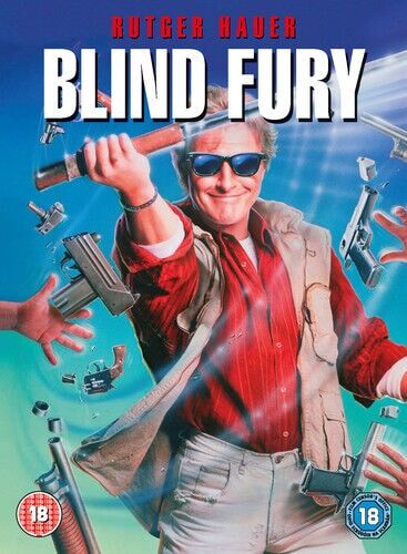 Blind Fury DVD 2018 Rutger Hauer, Noyce DIR cert 18  Englist Brand New