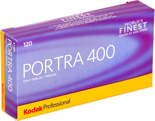 Kodak Portra 400 Fargefilm 120 5 pack Kodak Portra 400 Fargefilm 120 5 pack
