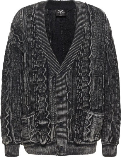 Carlo Colucci Herre Strikkevarer Svart 2XL,