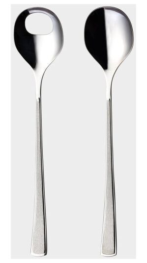 Hardanger Bestikk Ramona salatsett 2 deler rustfritt stål Hardanger Bestikk Ramona salatsett 2 deler rustfritt stål