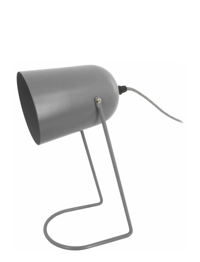 Leitmotiv Table Lamp Enchant   Grey   Ø 18 CM