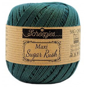 Scheepjes Maxi Sugar Rush Garn Unicolor 244 Gran