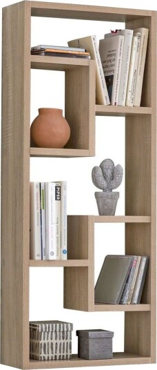 Vegghylle Wohnling melaminbelagt MDF, oppbevaringshylle, moderne stil Sonoma - Sonoma