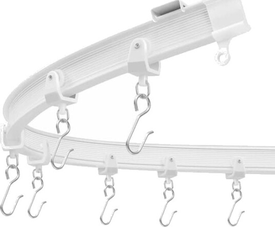 Fleksibel og kappbar bøybar gardinskinne 1 meter 2 pk Fleksibel og kappbar bøybar gardinskinne 1 meter 2 pk