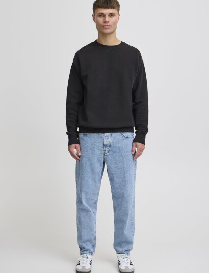 Solid Sdlenz Crew Sw - Black - S