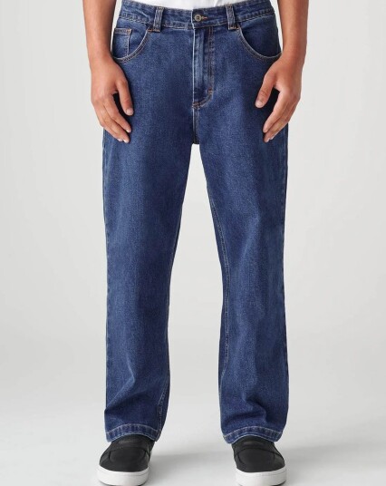 Globe Off Course Denim Pant Blå Globe Off Course Denim Pant Blå
