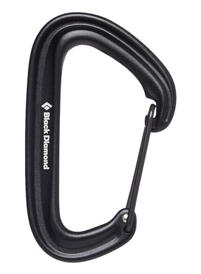 Black Diamond Litewire Carabiner Gray