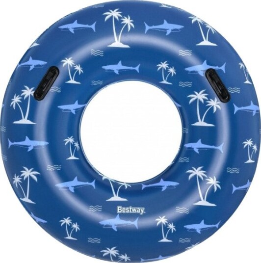 Bestway 36353 Bade-ring Med Håndtak 119 cm Maks 70 kg Blå