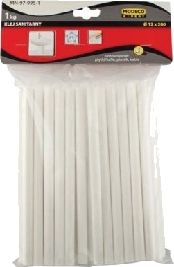 Modeco Modeco Sanitetslimstav 12 Mm X 200 Mm Hvit 250 Stk. 5 Kg Pro B