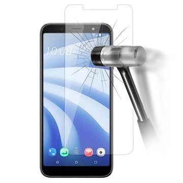 HTC U12 Life Beskyttelsesglass 9H, 0.3mm Klar