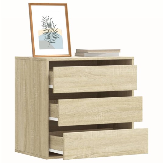 Kommode sonoma eik 60x41x58 cm konstruert tre Kommode sonoma eik 60x41x58 cm konstruert tre
