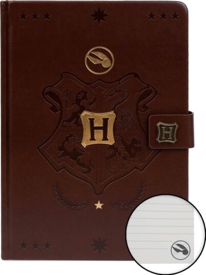 Pyramid Notatbok A5 Harry Potter Quidditch Skinn Pyramid Notatbok A5 Harry Potter Quidditch Skinn