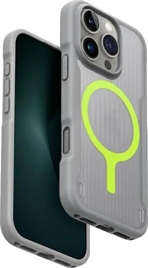 UNIQ Combat Active Magclick Charging Case for iPhone 16 Pro - Grey