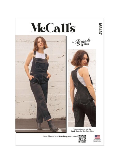 McCall's 8437 - Snekkerbukse H5 (6-8-10-12-14)