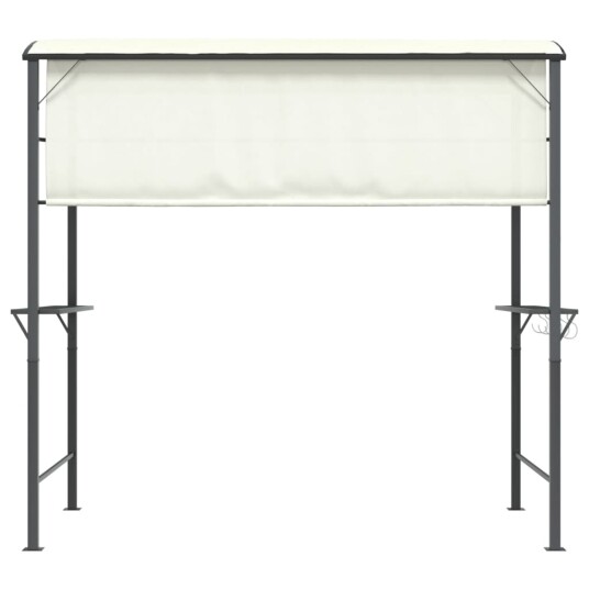 vidaXL Paviljong med tak 220x110x200 cm kremhvit vidaXL Paviljong med tak 220x110x200 cm kremhvit