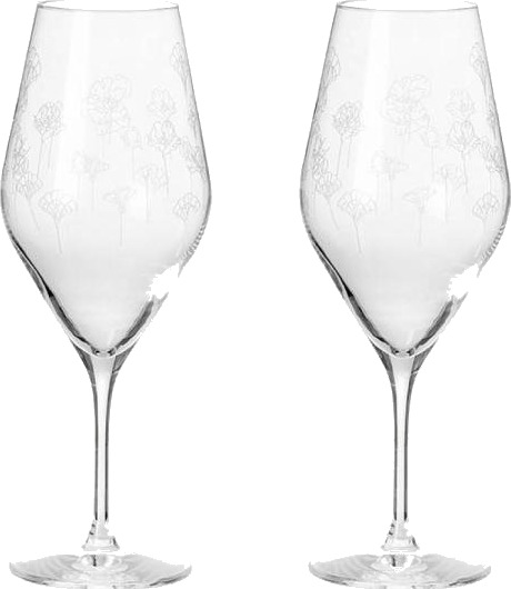 Frederik Bagger - Flower champagneglass 35 cl 2 stk