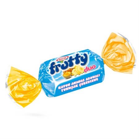 Tayas Frutty Duo Twist Melon/Pineapple 1kg Tayas Frutty Duo Twist Melon/Pineapple 1kg