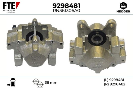 FTE 9298481 Bremsecaliper FTE 9298481 Bremsecaliper