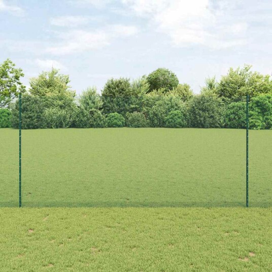 Gjerde med innlegg. grønn 1.6 x 25 m Stål