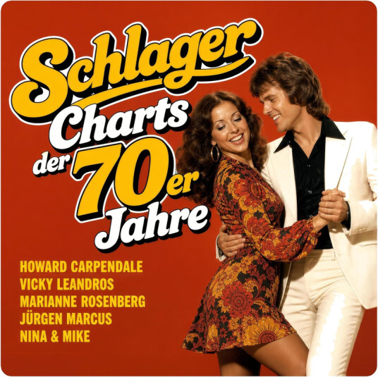 Diverse Artister Schlager Charts Der 70er Jahre CD