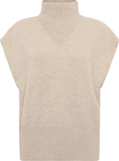 FREE/QUENT Fqescapsy Vest   OYSTER GREY MELANGE   XL