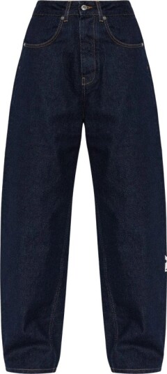 Off White Dame Jeans Blå W26,