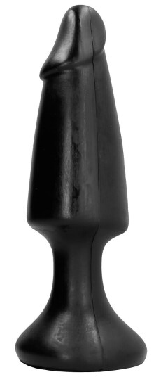 All Black: Penis Shaped Plug, 35 cm All Black: Penis Shaped Plug, 35 cm