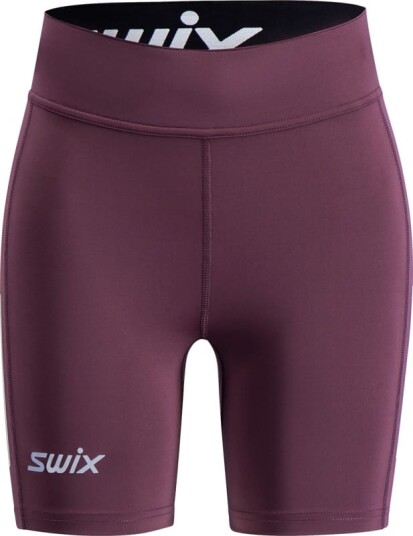 Swix Women's Pace High Waist Half Tights Lilla L Woman